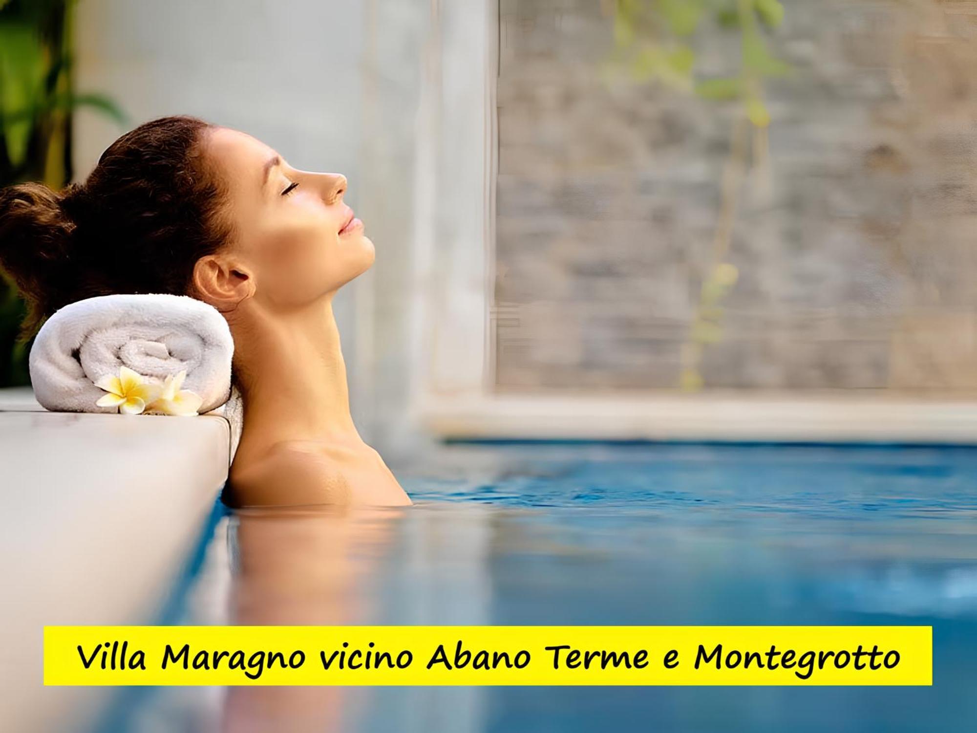 Villa Maragno Vicino Abano Terme Padova Bagian luar foto
